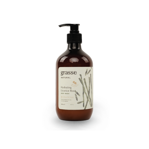 Grasse Natural Hydrating Licorice Root - Sunflower Oil Body Wash